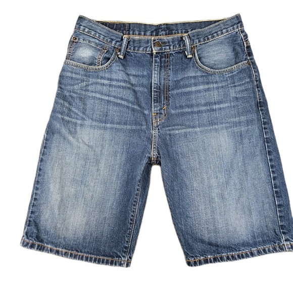 Levi's Other - Levi's 569 Loose Straight Denim Shorts Men's 34 Blue Medium Was Jorts Fits 35x11